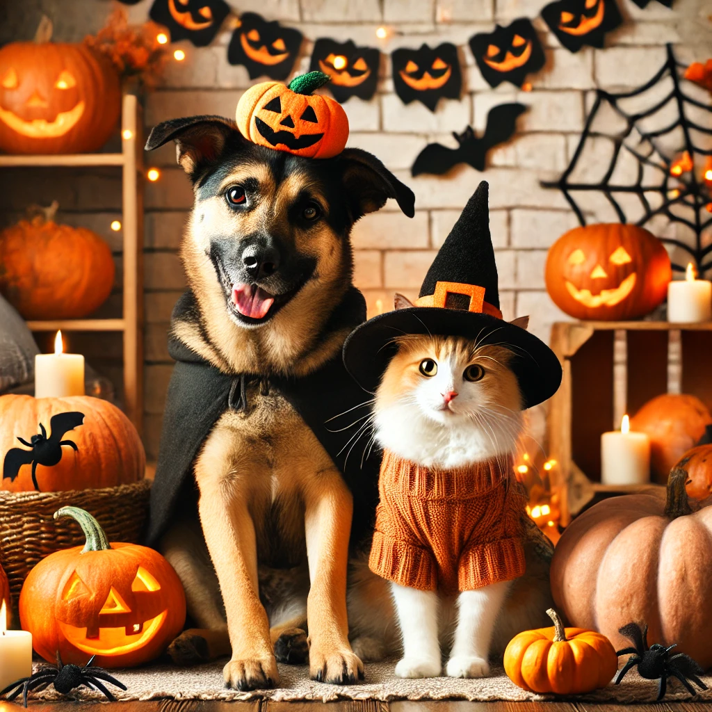 Read more about the article Halloween Pet Safety Tips : Keeping Pets Safe