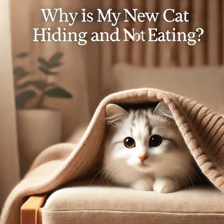 Read more about the article Why is My New Cat Hiding and Not Eating? Understanding and Helping Your Cat Adjust