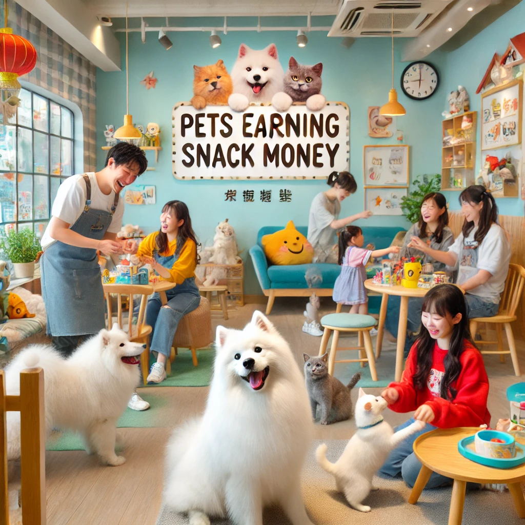 Read more about the article Pets in China are Earning ‘Snack Money’ at Pet Cafes