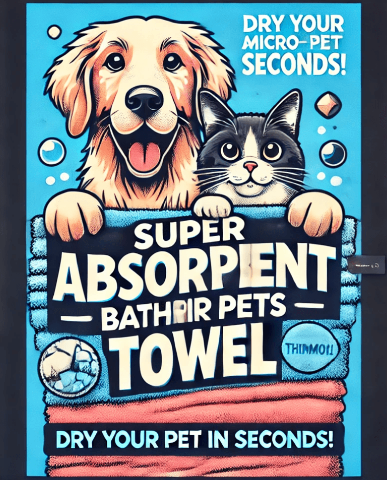 Read more about the article Everything You Need to Know About the Super Absorbent Microfiber Bath Pets Towel